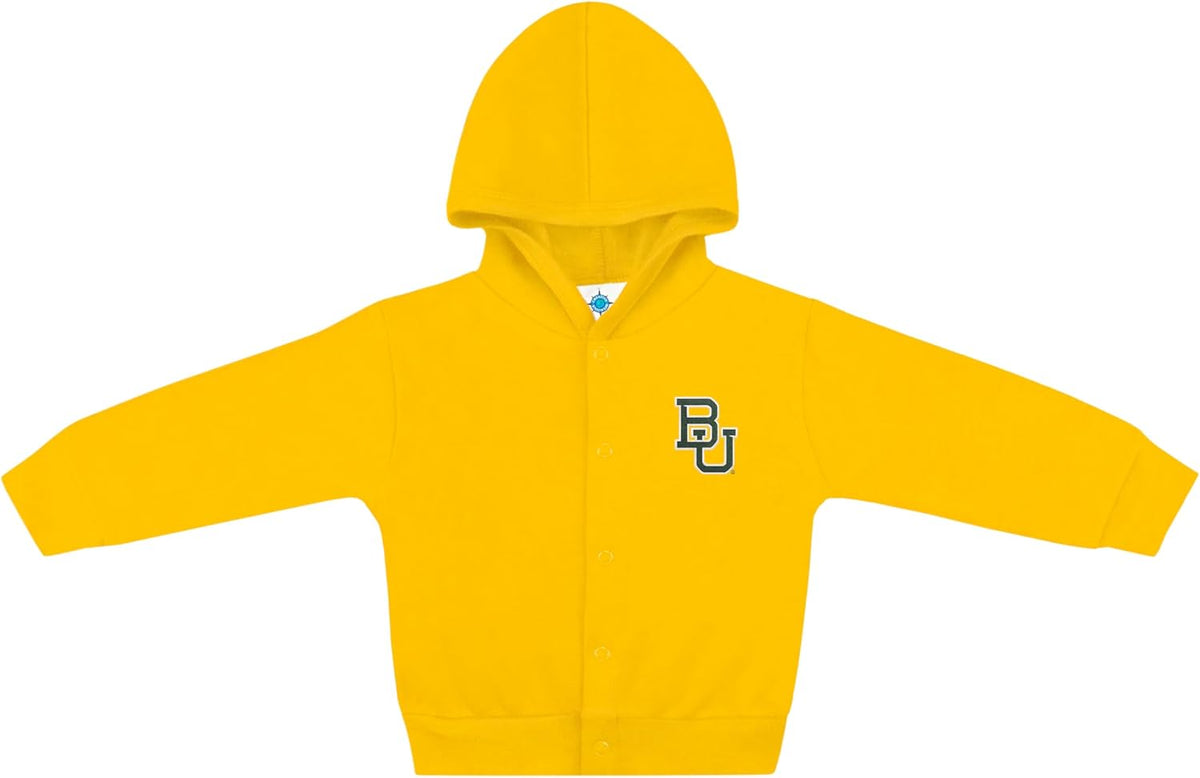 Creative Knitwear College Baby Snap Hooded Jacket - Team Logo, Multiple Colors, for Boys & Girls