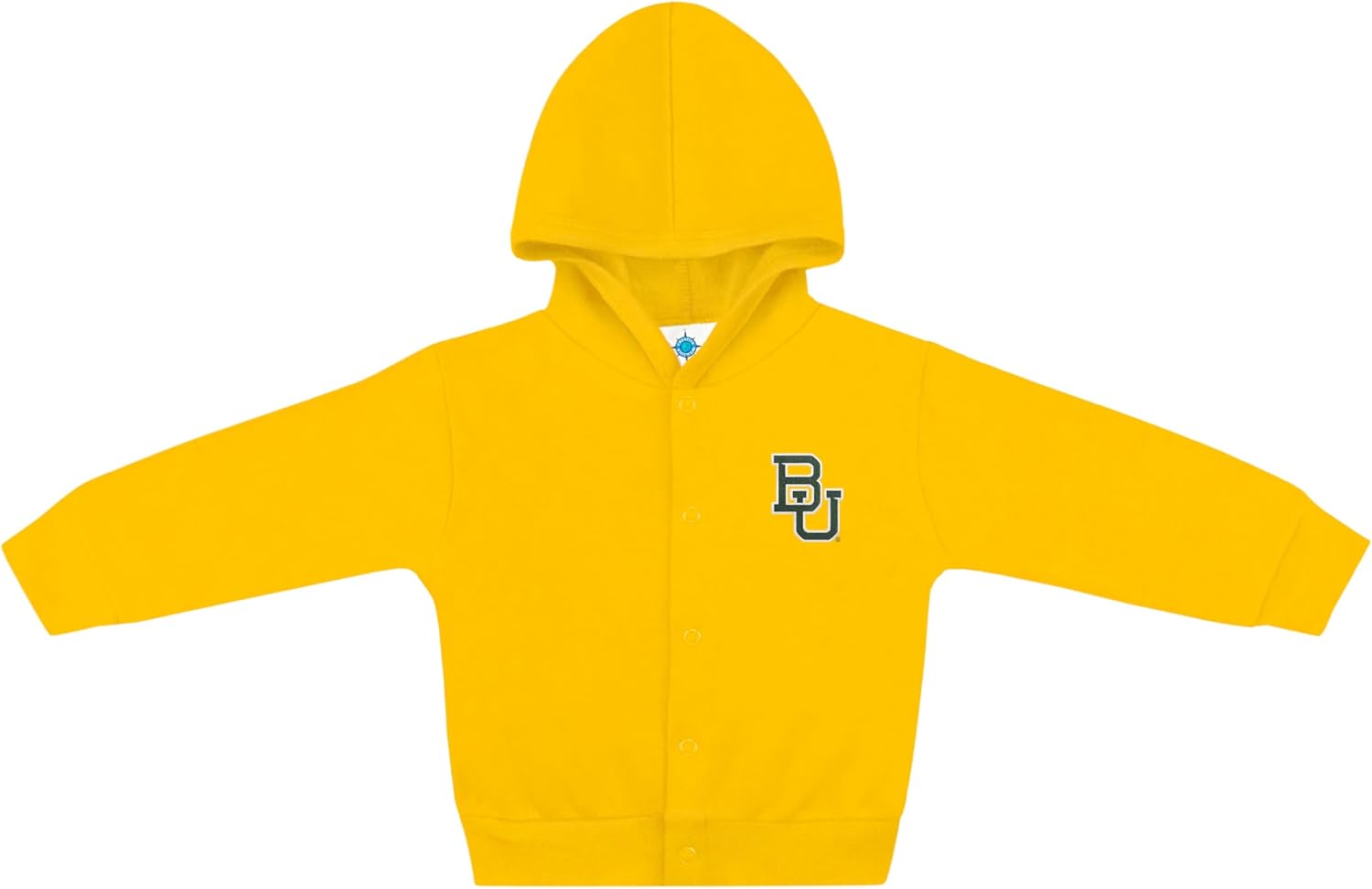 Creative Knitwear College Baby Snap Hooded Jacket - Team Logo, Multiple Colors, for Boys & Girls