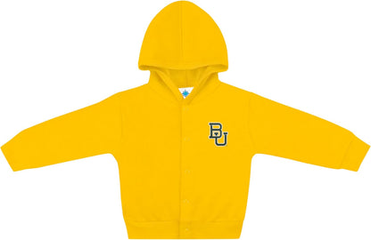 Creative Knitwear College Baby Snap Hooded Jacket - Team Logo, Multiple Colors, for Boys & Girls