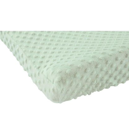 Baby Changing Pad Cover, Super Soft Plush Dot Diaper Changing Table Covers for Baby Girls and Boys