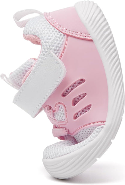 MORENDL Toddler Sneakers Baby Boys & Girls Barefoot Shoes Lightweight Breathable Walking Running