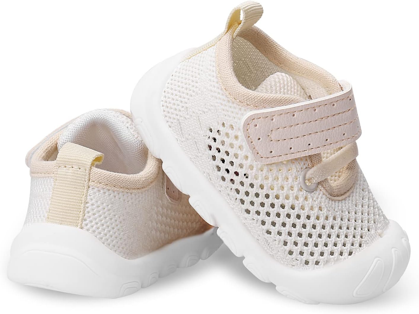 Baby Walking Shoes Toddler Girl Boy Soft Sole Breathable Mesh Slip on Summer Wide Shoes Infant