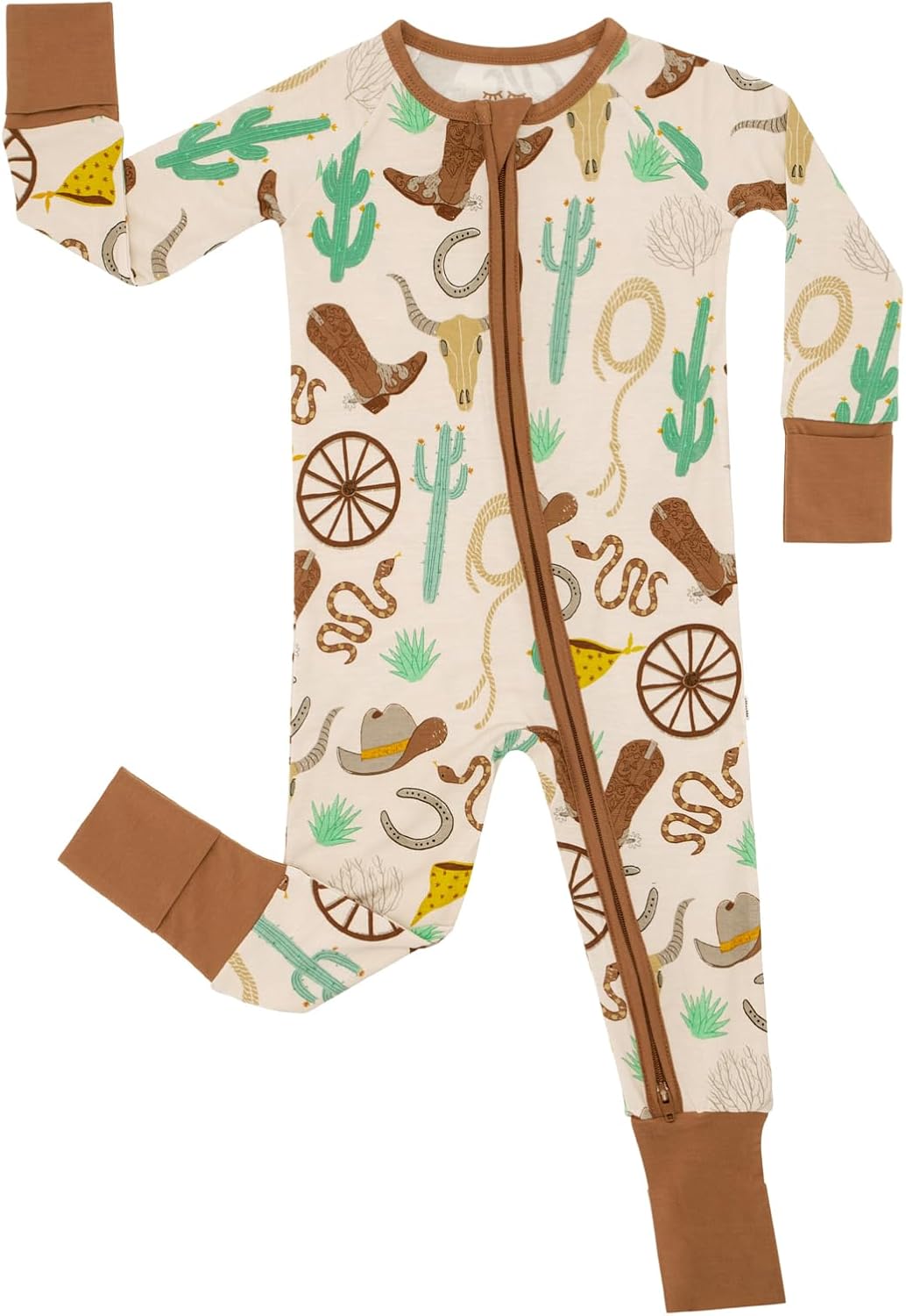 Little Sleepies Pajamas for Baby Boys & Girls, Viscose from Bamboo Baby Pajamas, Preemie & Newborn