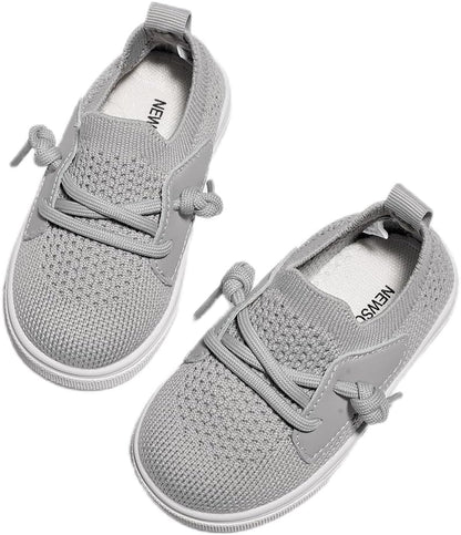Newsonet Baby Shoes Boys Girls First Walking Breathable Non Slip Walker Sneakers Soft Sole 6 9 12