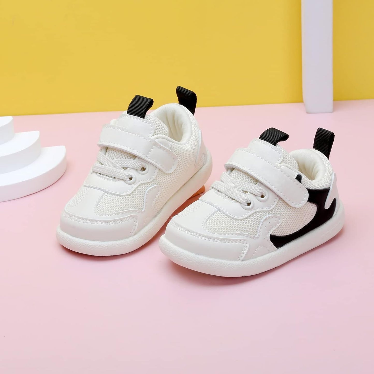 Baby Boy Girl Shoes Infant Non Slip Sneakers Breathable Lightweight Toddler First Walking Shoes 6