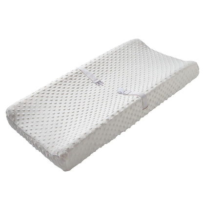 Baby Changing Pad Cover, Super Soft Plush Dot Diaper Changing Table Covers for Baby Girls and Boys