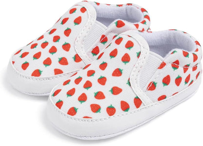 Morbido Infant Baby Boys Girls Canvas Sneaker Toddler Slip On Anti Skid Newborn First Walkers Candy
