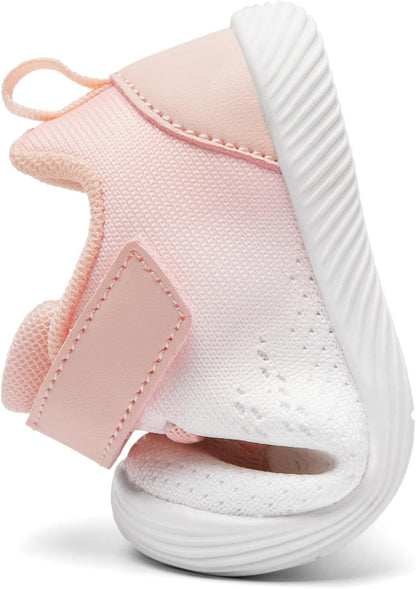 MORENDL Toddler Sneakers Baby Boys & Girls Barefoot Shoes Lightweight Breathable Walking Running