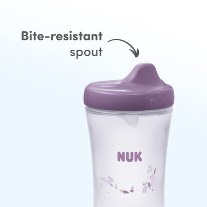NUK Sesame Street Hard Spout Cup, 10 Oz, 2 Pack – BPA Free, Spill Proof Sippy Cup