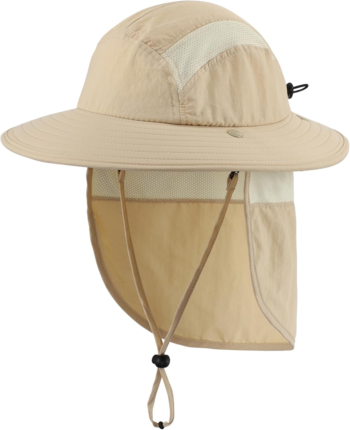 Home Prefer UPF 50+ Boys Sun Hat with Neck Flap Wide Brim Summer Beach Bucket Hat for Boys Girls