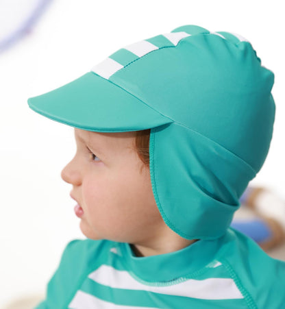 uideazone Baby Boys One Piece Swimsuit Long Sleeve UPF 50+ Rash Guard Bathing Suit Swimwear with