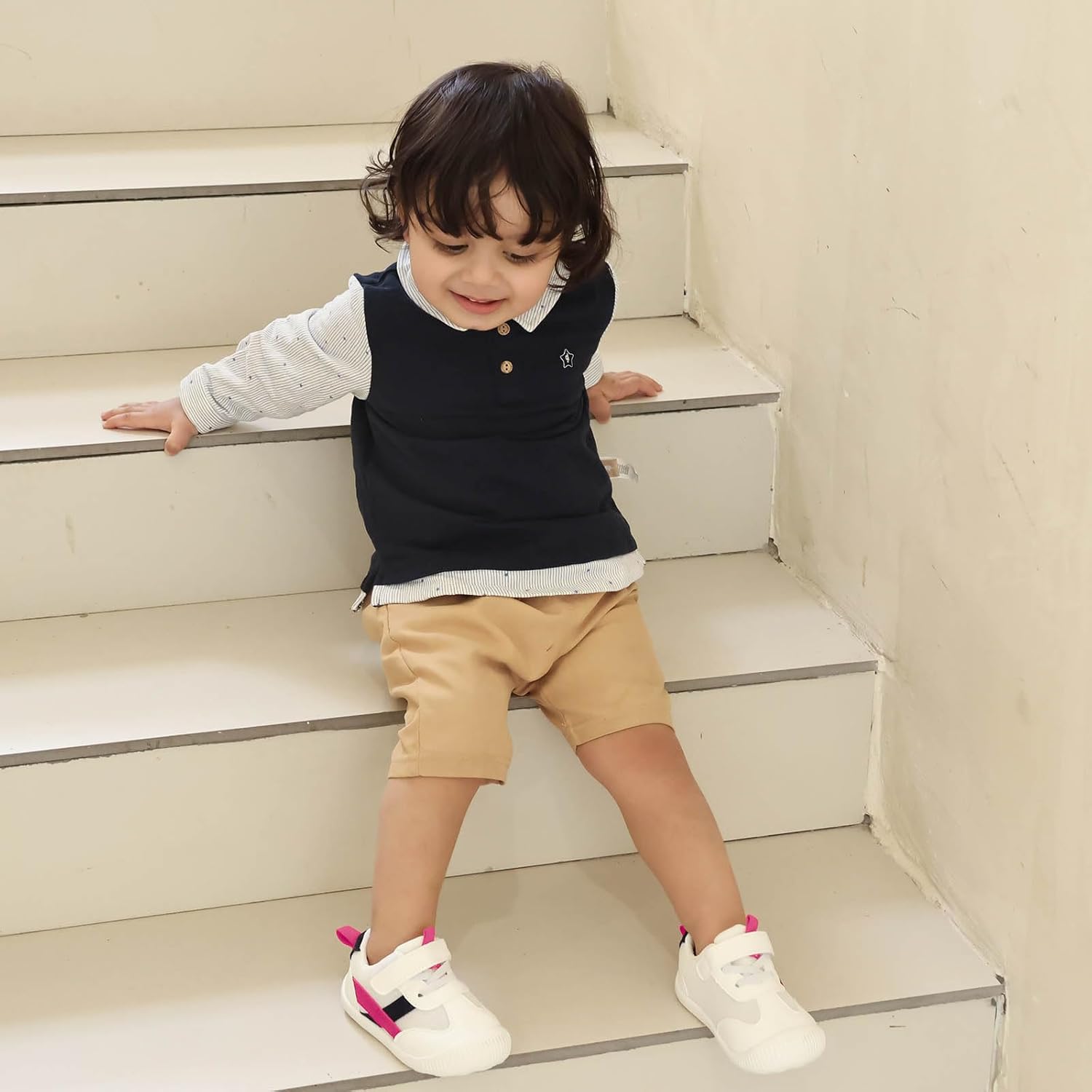Baby Shoes Boys Girls First Walkers Cute Animals Toddler Sneakers Prewalkers Rubber Sole