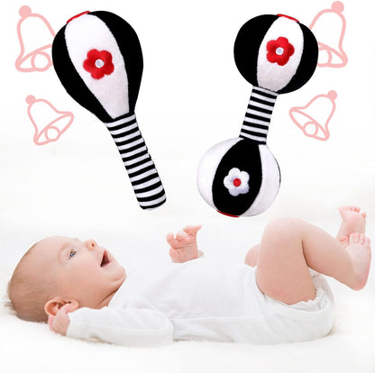 XIXILAND Baby Rattles 0-6 Months Newborn Toys Infant Toys 0-6 Months Rattles for Babies 0-6 Months