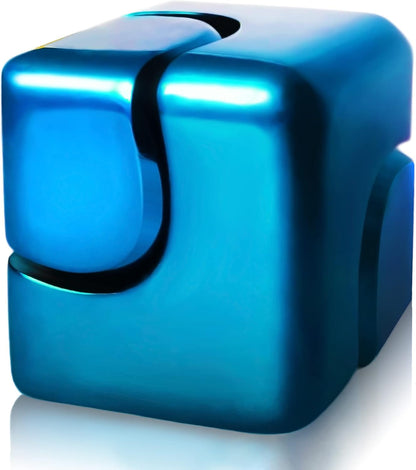 Fidget Spinner Toys Cube Adults, Easter Basket Stuffers for Teens Metal EDC Cool Desk Gadgets