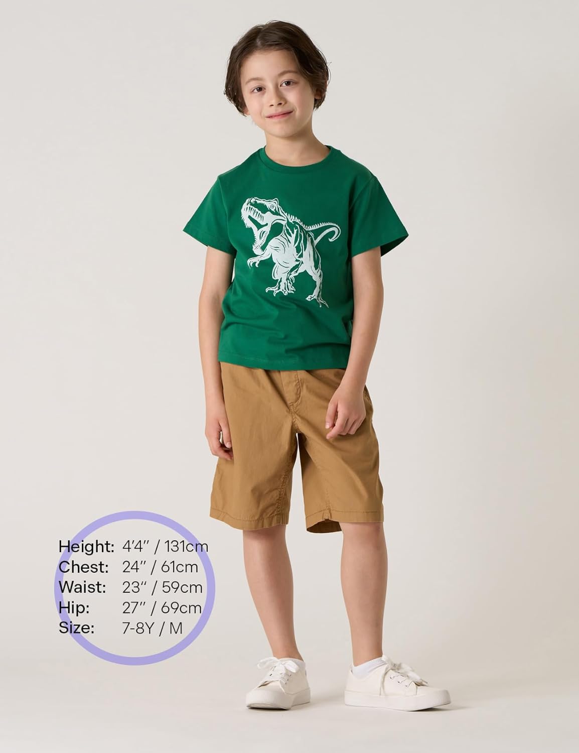 LAPASA Kids T-Shirts Short Sleeve (4 Pack) 100% Cotton Plain Top Tees Boy & Girl Unisex Toddler