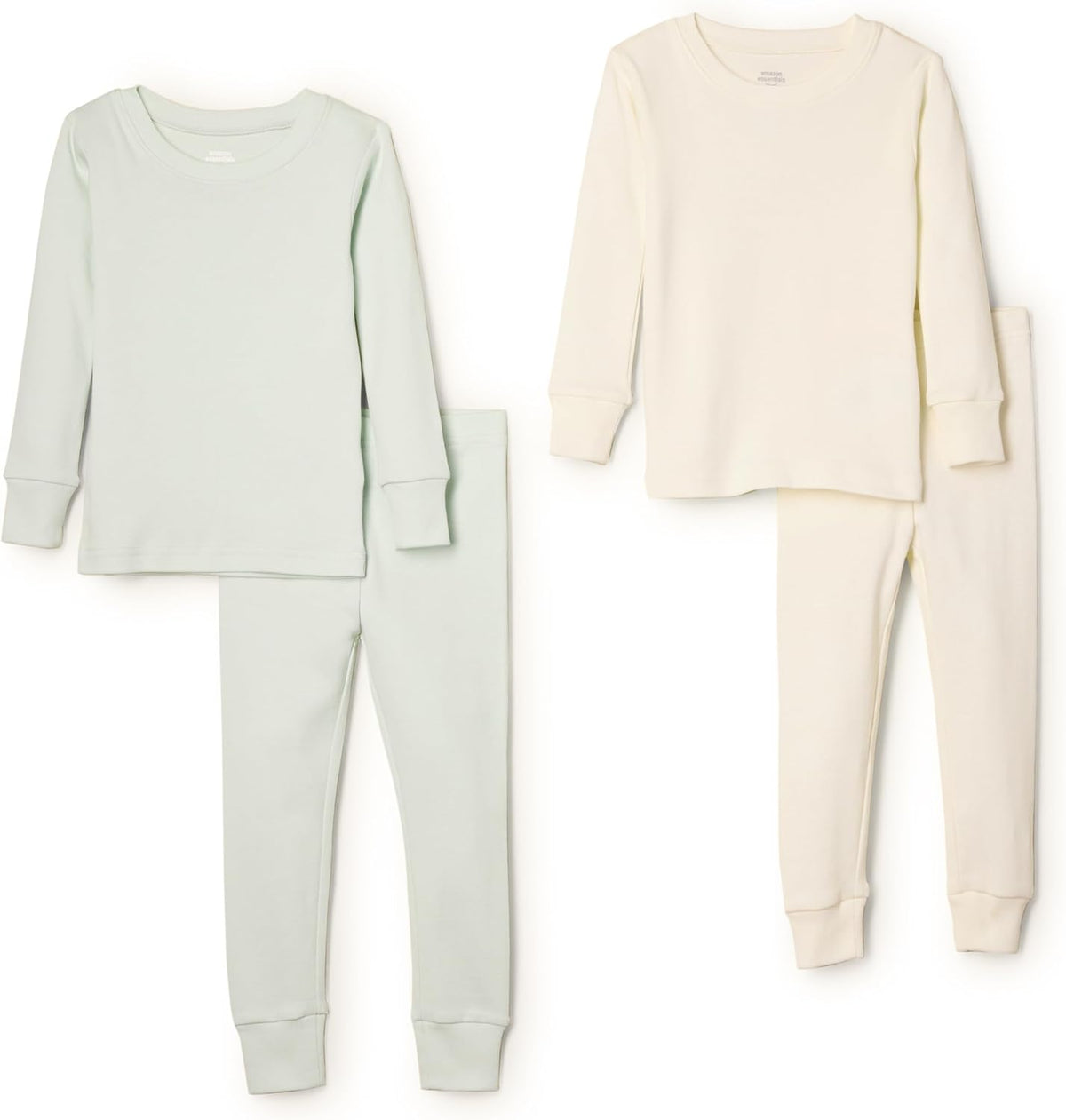 Amazon Essentials x Sofia Grainge Unisex Babies, Toddlers and Kids' Snug-Fit Cotton Pajamas, Pack
