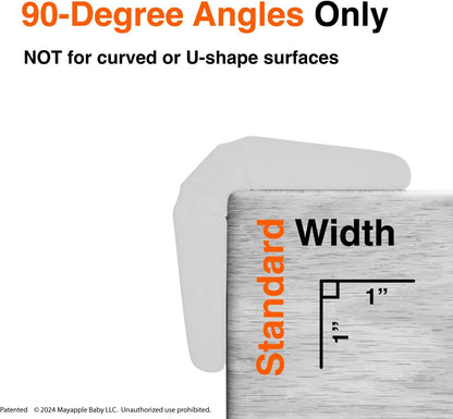 Roving Cove PreFit (Classic) Furniture Edge Corner Protector (Standard 15ft Edge 4 Corners), Baby