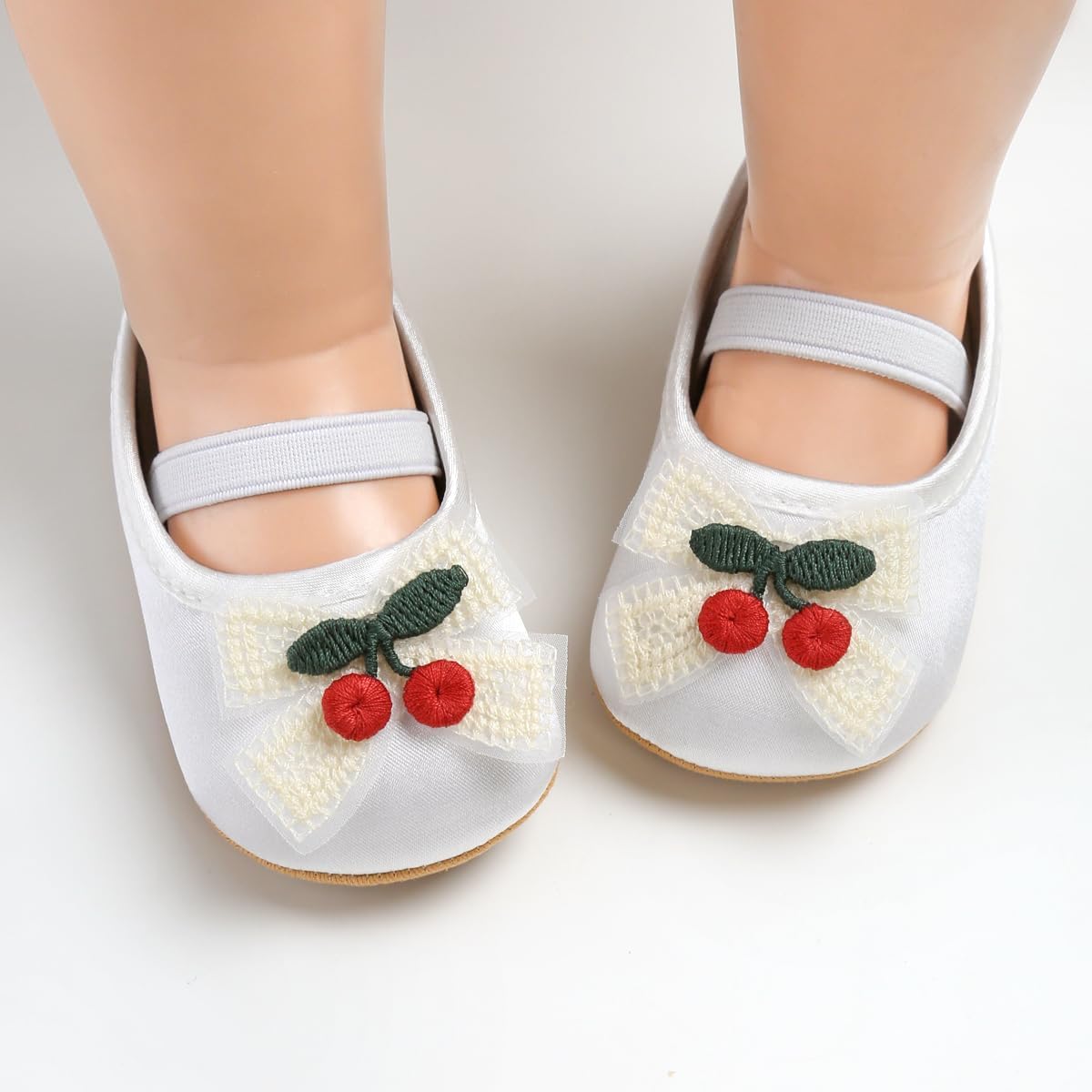 Baby Shoes Mary Jane Flats Non Slip Soft Sole Infant Toddler Sneakers First Walkers Party Christmas