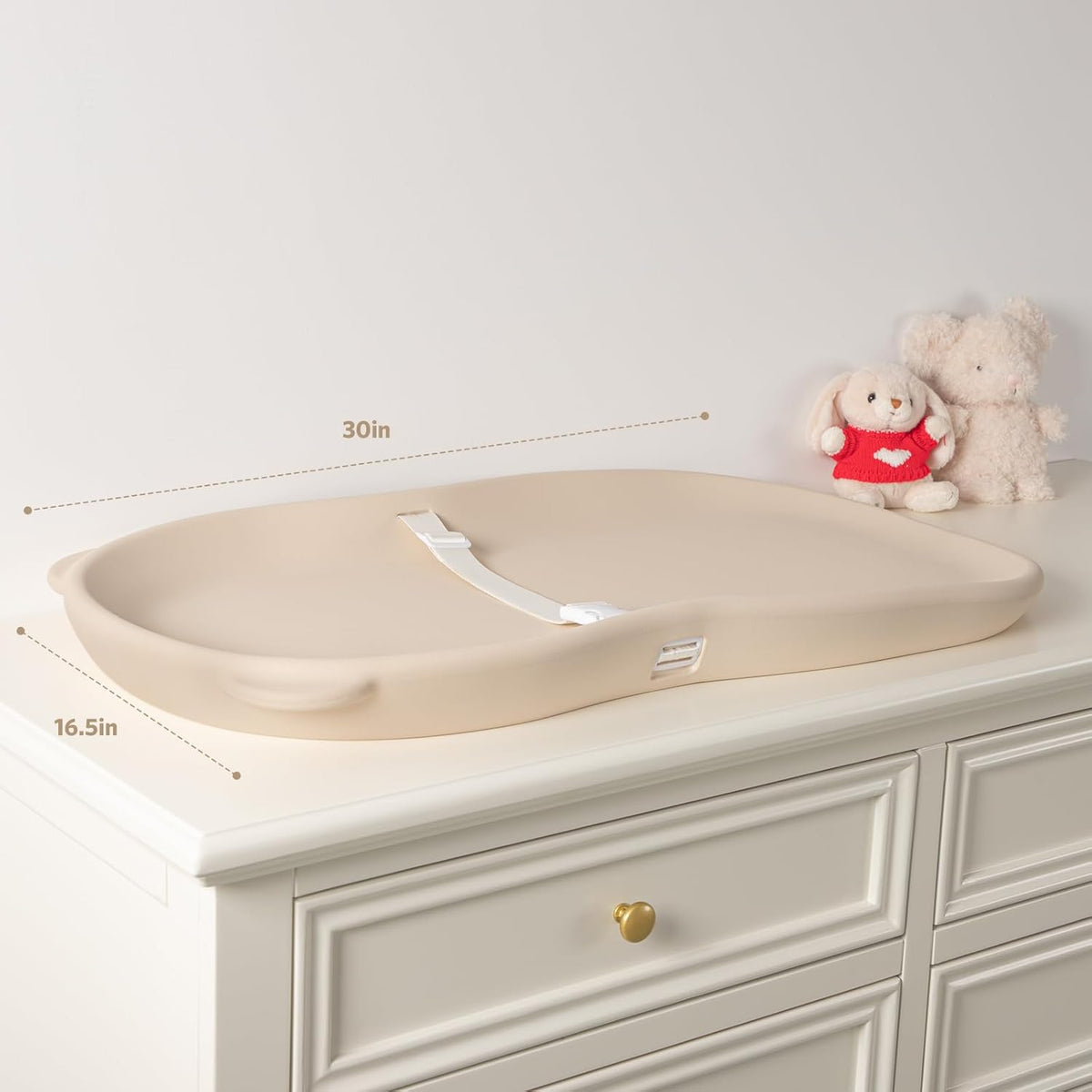 Baby Diaper Changing Pad Wipeable Teddy Bear EVA Foam Skin-Like Surface Fully Impermeable to Fluid