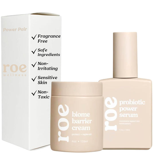 Baby Cream & Baby Serum Power Pair Biome Barrier | For All Skin & Ages | Hydrating Body, Face, Dry