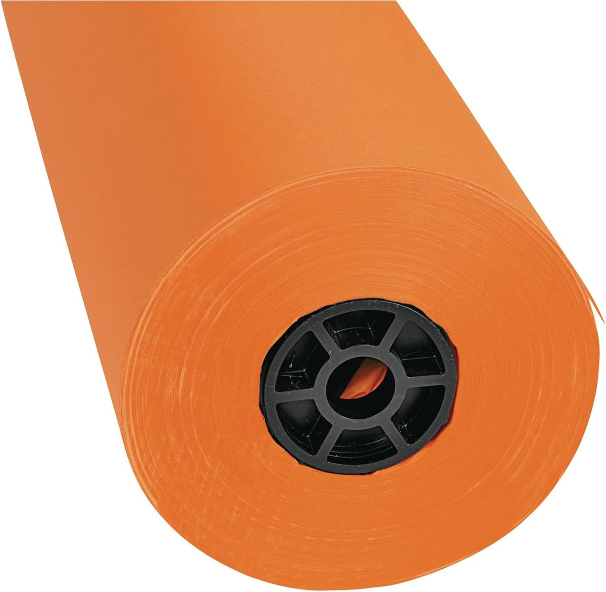 Colorations Arts and Crafts Paper Roll - Orange, Dual Surface, Finger Paints, Painting
