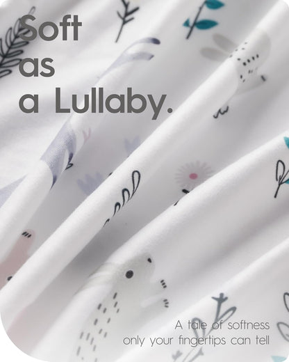 Bassinet Sheets for Baby Boy Girl, TotBasic Buttery Soft Universal Bassinet Fitted Sheet