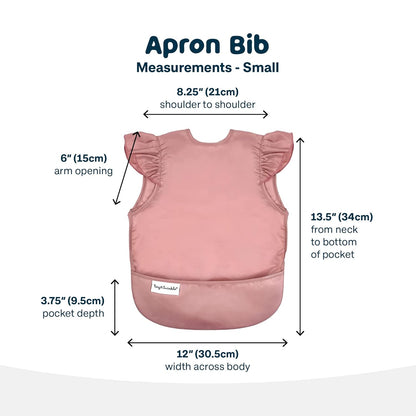 Tiny Twinkle Mess Proof Baby Bib - Waterproof & Lightweight Baby-Led Weaning Apron | 100% Recycled