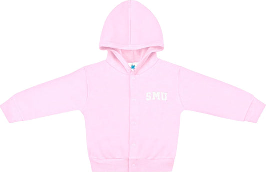 Creative Knitwear College Baby Snap Hooded Jacket - Team Logo, Multiple Colors, for Boys & Girls