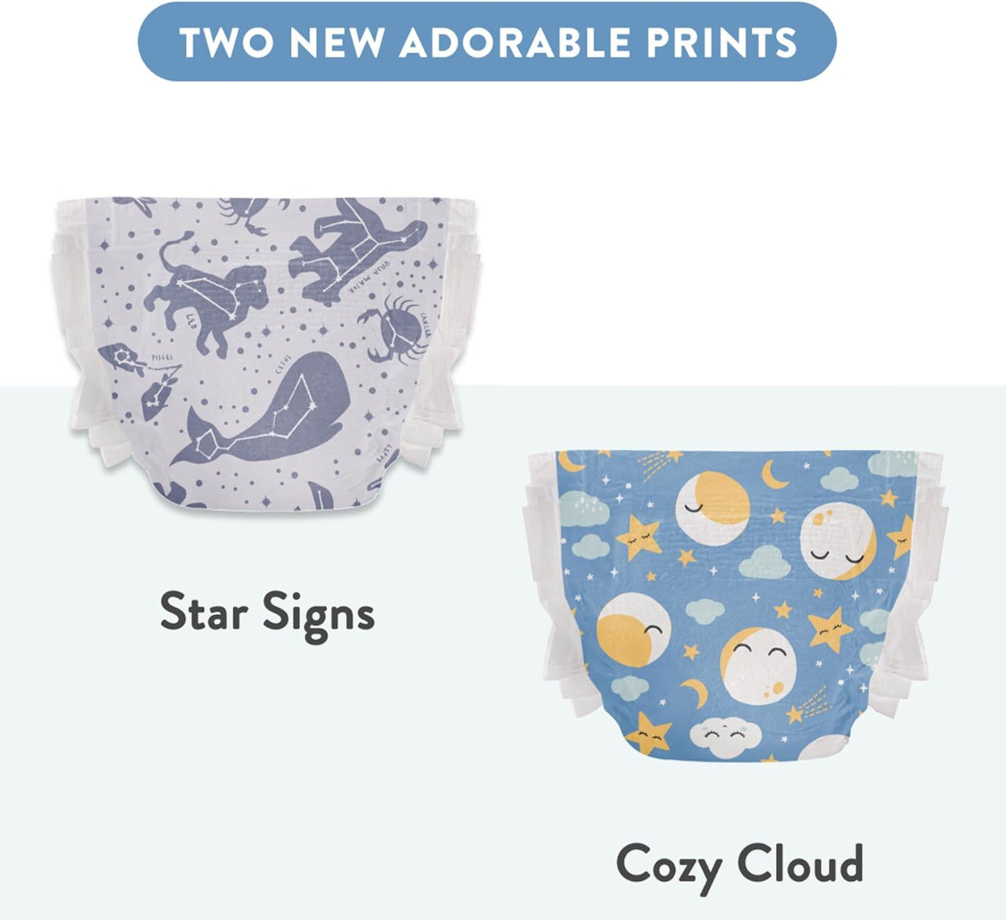 The Honest Company Clean Conscious Overnight Diapers for Sensitive Skin | Hypoallergenic, Fragrance