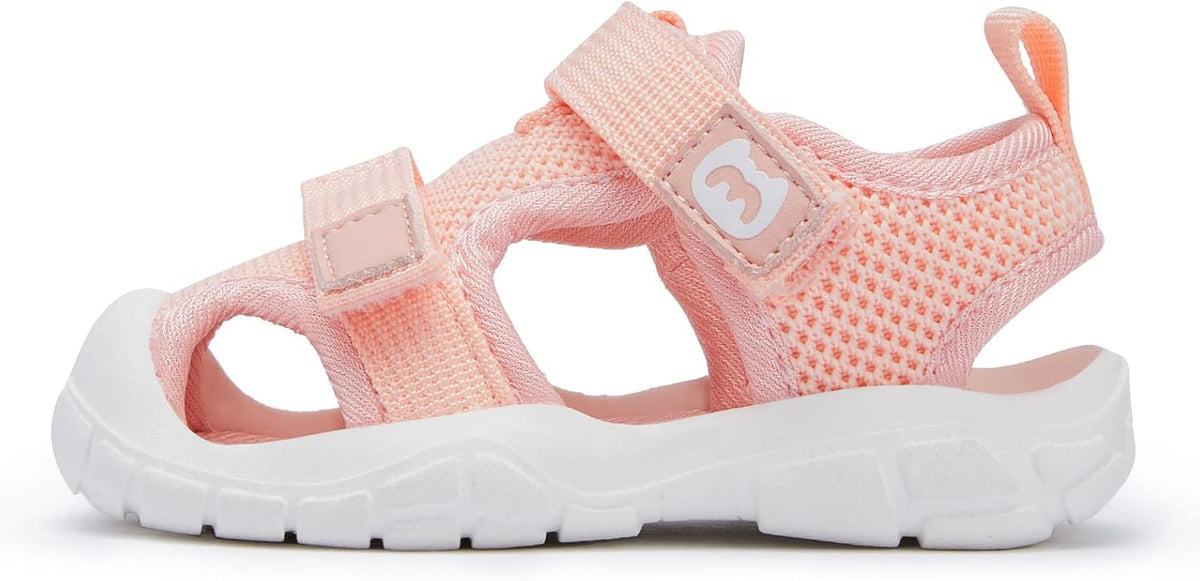 BMCiTYBM Baby Boy Girl Closed Toe Summer Sandals Lightweight Shoes Infant Non-Slip First Walking