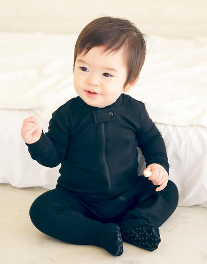 VAENAIT BABY Infant Toddler Boys Girls Footed One-Piece Sleep and Play Premium Modal Pajamas 1-2