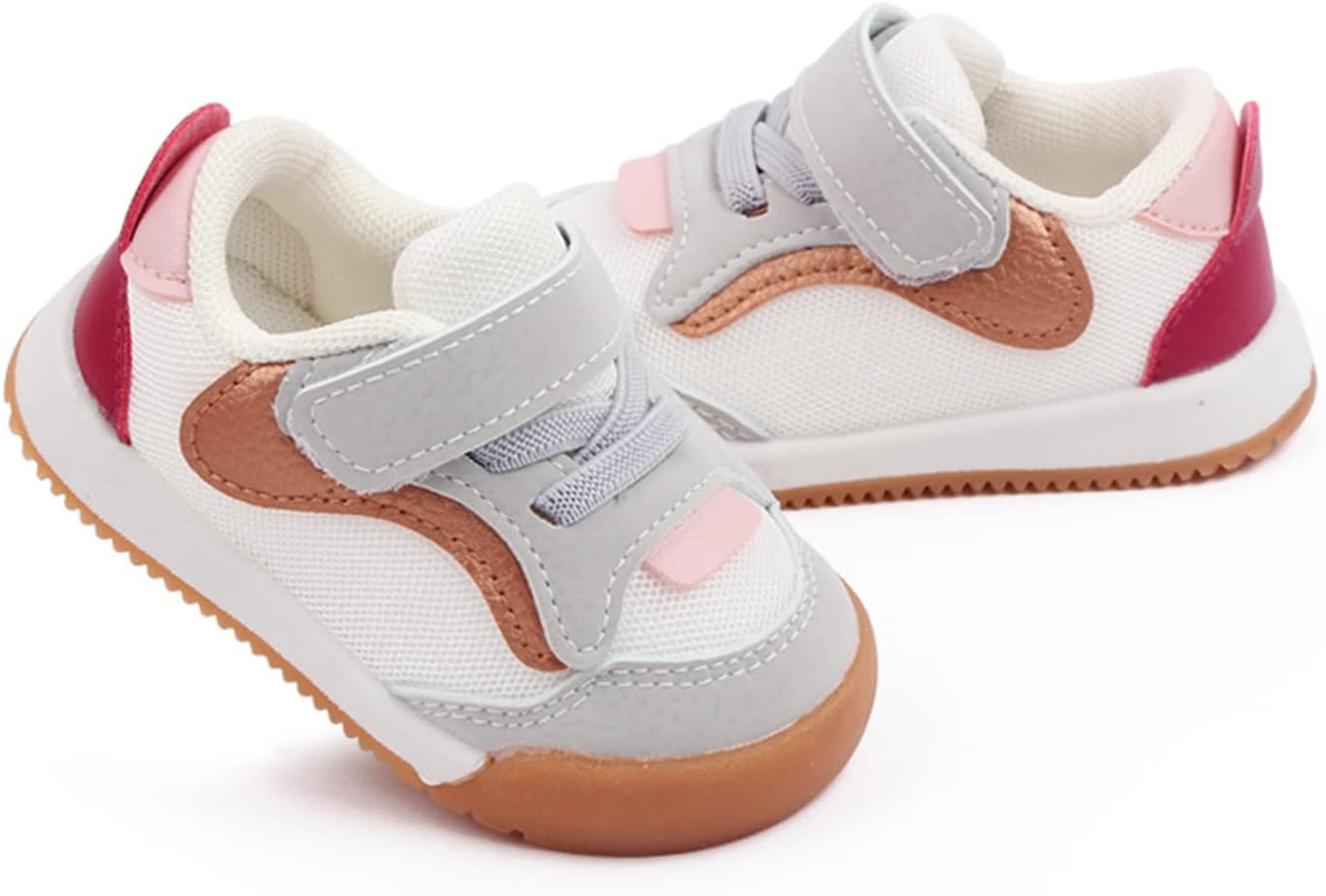 Baby Boy Girl Shoes Infant Non Slip Sneakers Breathable Lightweight Toddler First Walking Shoes 6