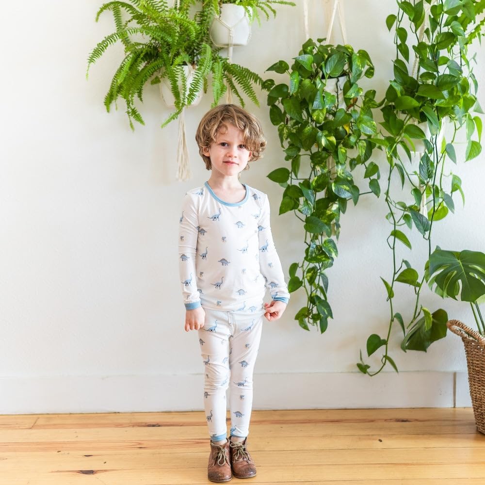 KYTE BABY Toddler Pajama Set - Pjs for Toddlers Made of Soft Bamboo Rayon Material