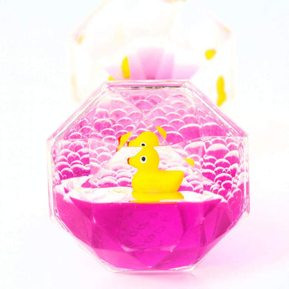 YUE Motion Liquid Motion Bubbler Floating Sea Creatures, Diamond Shaped Liquid Timer for Fidget