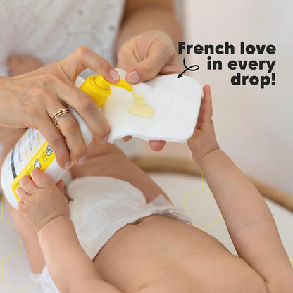 La Petite Creme French Premium Liniment Baby Lotion - Diaper Cream Alternative to Wet Wipes