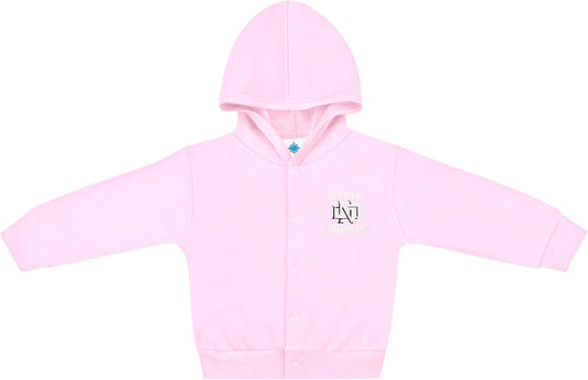 Creative Knitwear College Baby Snap Hooded Jacket - Team Logo, Multiple Colors, for Boys & Girls