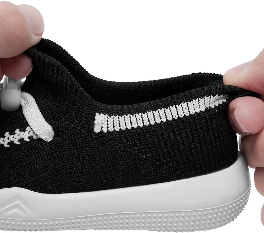 Eashi Baby Boy Girl Non-Skid Indoor Infant Walking Shoes Breathable Warm Elastic Sock Shoes with