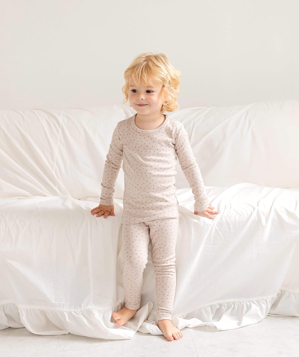 AVAUMA Baby Boys Girls Pajama Set 6M-7T Kids Cute Toddler Snug fit Pattern Design Pjs Cotton