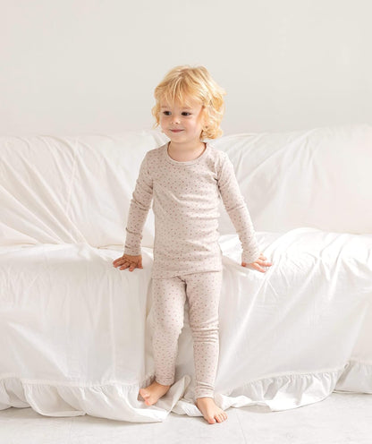 AVAUMA Baby Boys Girls Pajama Set 6M-7T Kids Cute Toddler Snug fit Pattern Design Pjs Cotton