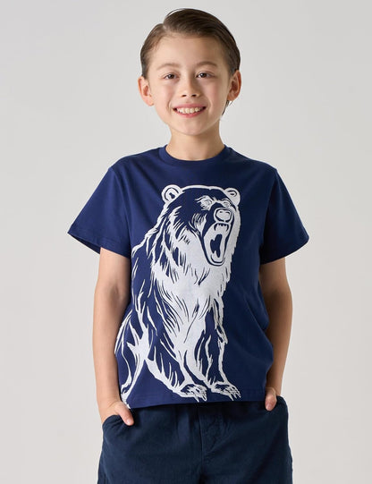 LAPASA Kids T-Shirts Short Sleeve (4 Pack) 100% Cotton Plain Top Tees Boy & Girl Unisex Toddler