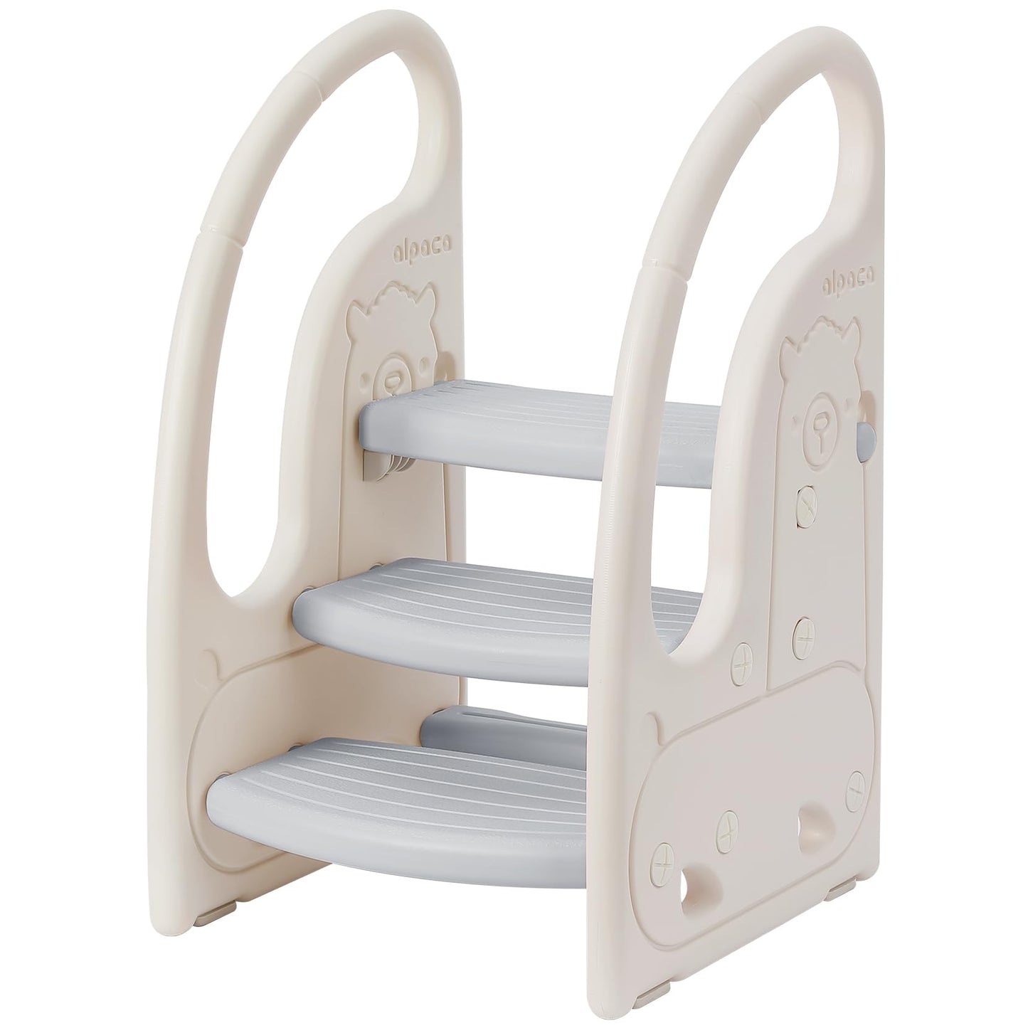 Toddler 3 Step Stool Onasti Kids Standing Tower for Toddlers Plastic Learning Helper Stool for