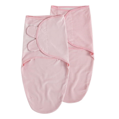 Organic Baby Swaddle Sleep Sacks, 2-Pack Swaddles for Newborns Baby Essentials, Infant 0-3 Months