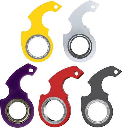 Key Flipping Keychain Spinner Spinning Key Ring Spinner for Car Key Pocket Spinning Stress Reliever