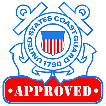 Oceans 7 US Coast Guard Approved, Infant-Child-Youth Life Jacket Vest – Sizes for 8-90 Lbs. – Type