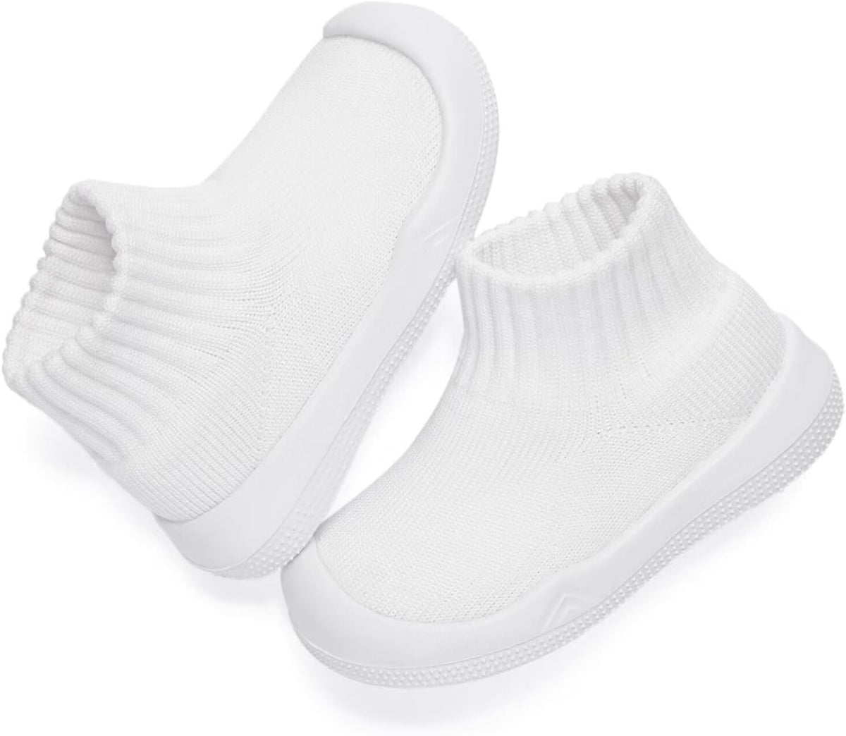 Eashi Baby Boy Girl Non-Skid Indoor Infant Walking Shoes Breathable Warm Elastic Sock Shoes with