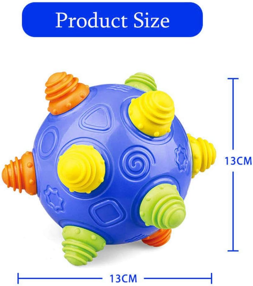 Toddler's Music Dancing Shake Ball - Move, Crawl, Bounce, Sensory Learning for Kids and Babies, Fun