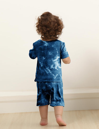 Jimonda Baby/Toddler Soft Sleepwear Short sleeve Kids Cool Pajama Outdoor 2-Piece Shirt&Shorts