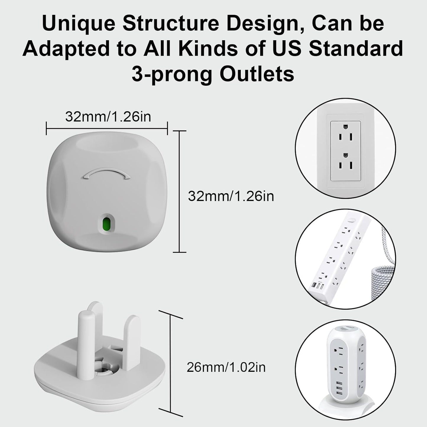 Outlet Covers Baby Proofing, 40 Pack Plug Covers for Electrical Outlets, Outlet Plug Covers to