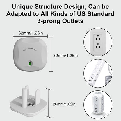 Outlet Covers Baby Proofing, 40 Pack Plug Covers for Electrical Outlets, Outlet Plug Covers to