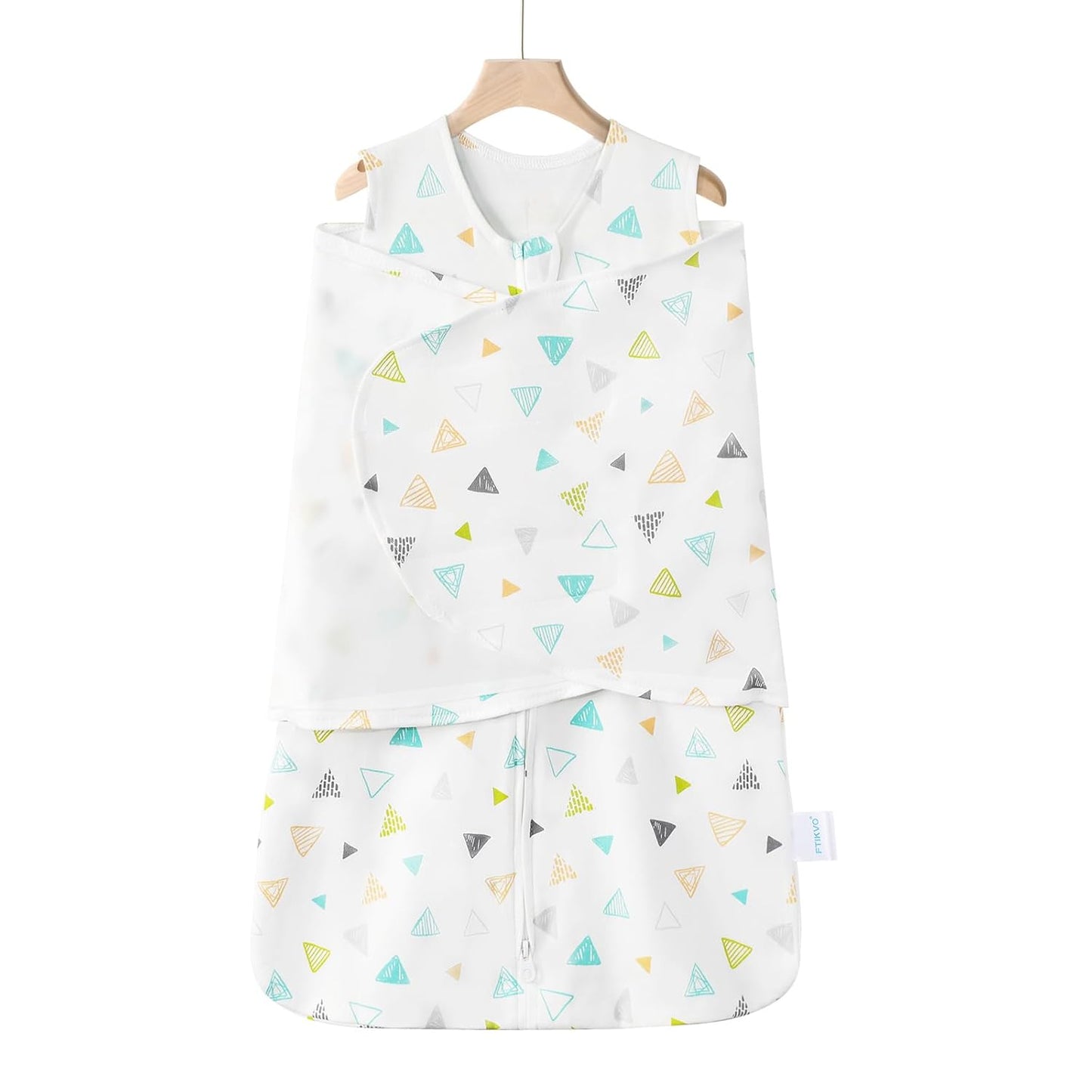 Swaddle-Blanket Baby Girl & Boy Swaddles Newborn Infant Transition 100% Cotton Wrap Blankets, 3-Way